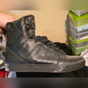 Supra Skytop 1 Red Carpet - Black High-Top Men's Sneakers